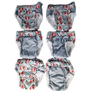 Lil Learners Training Pants Kangacare I'm Wet Feel Reusable Wash Mach Swimwear M